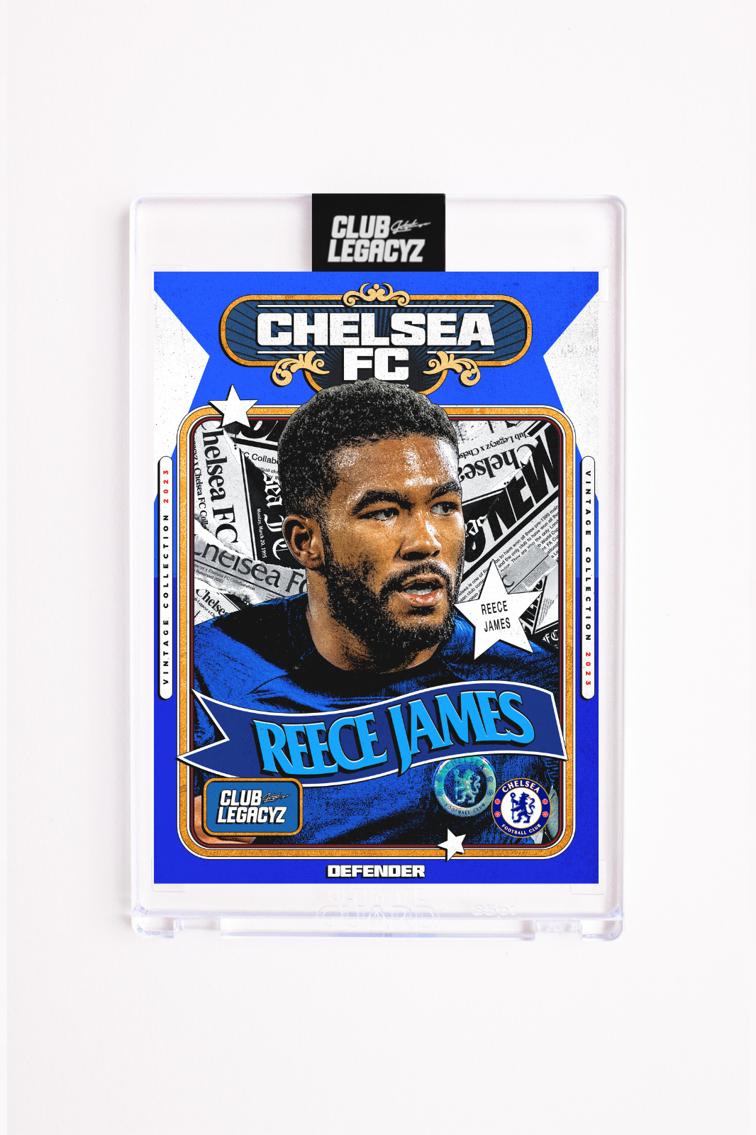 Chelsea FC - Reece James Retro Icon limited to 100