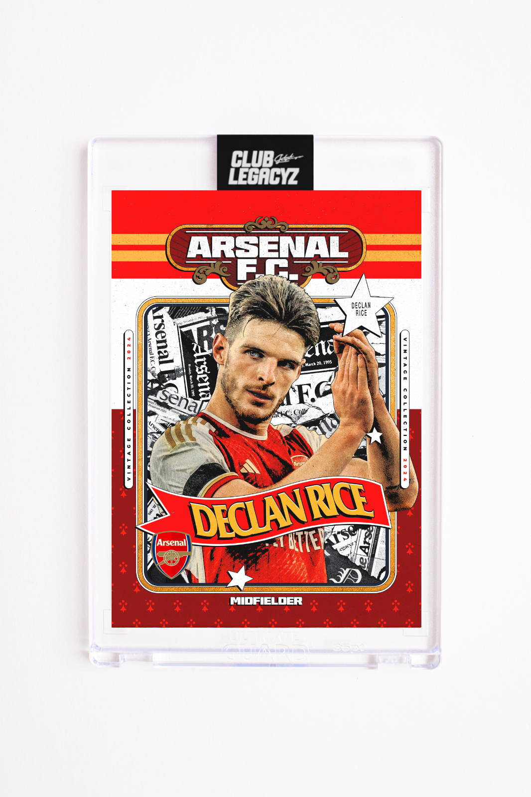 Arsenal FC - Icon Retro Declan Rice 100 exemplaires