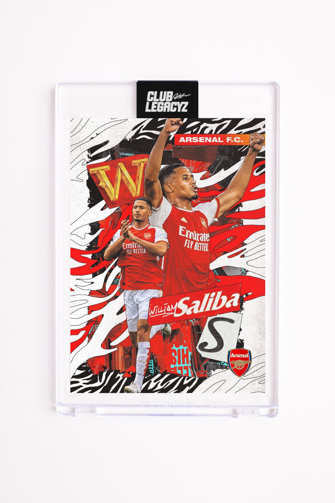 Arsenal FC - Icon William Saliba 50 exemplaires