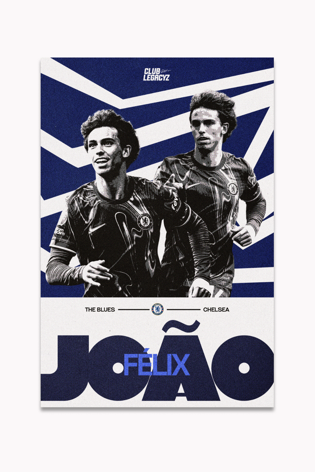 Chelsea FC - João Félix Metal Poster limited to 100