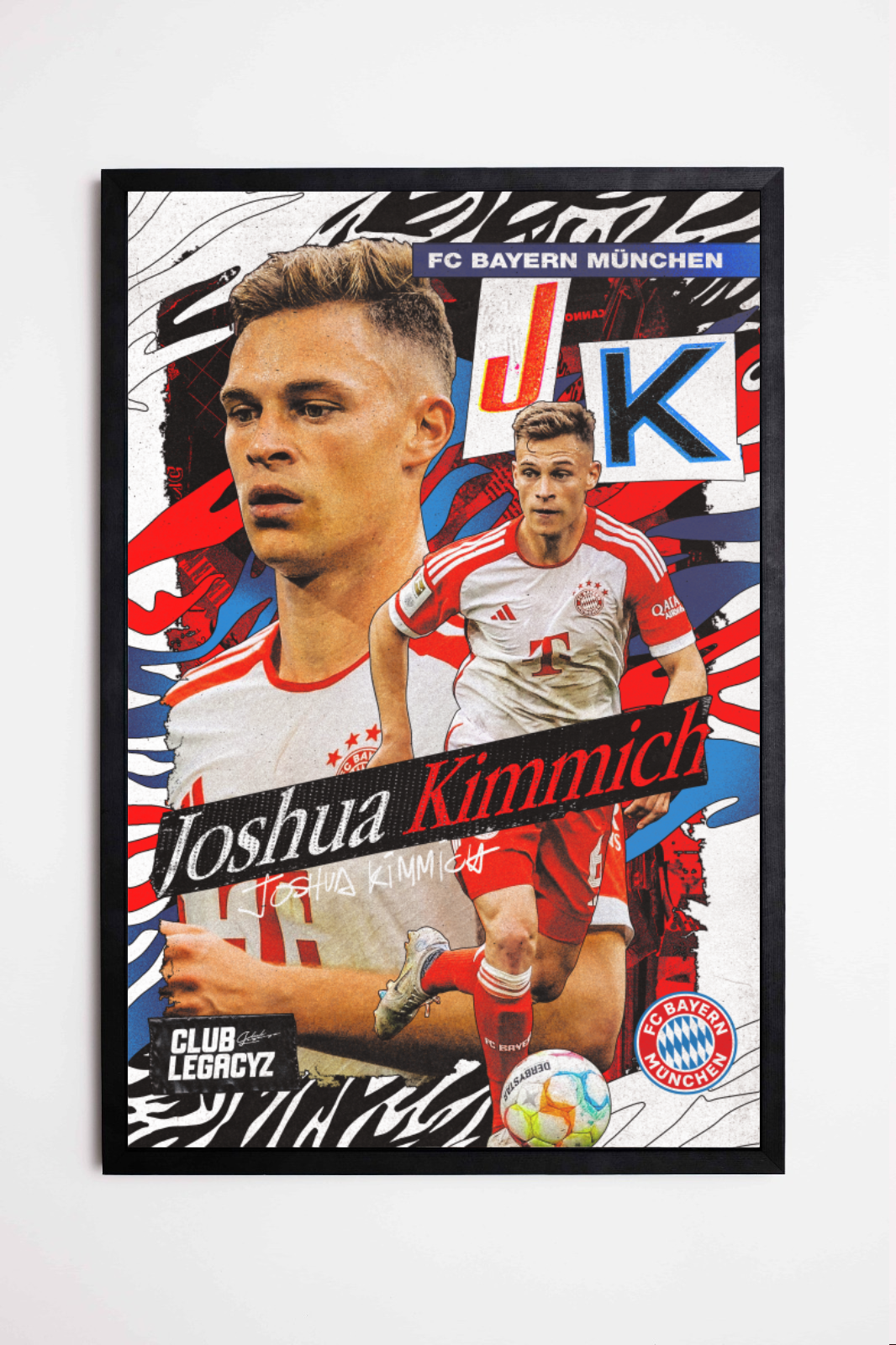 FC Bayern München - Joshua Kimmich Poster limited to 100