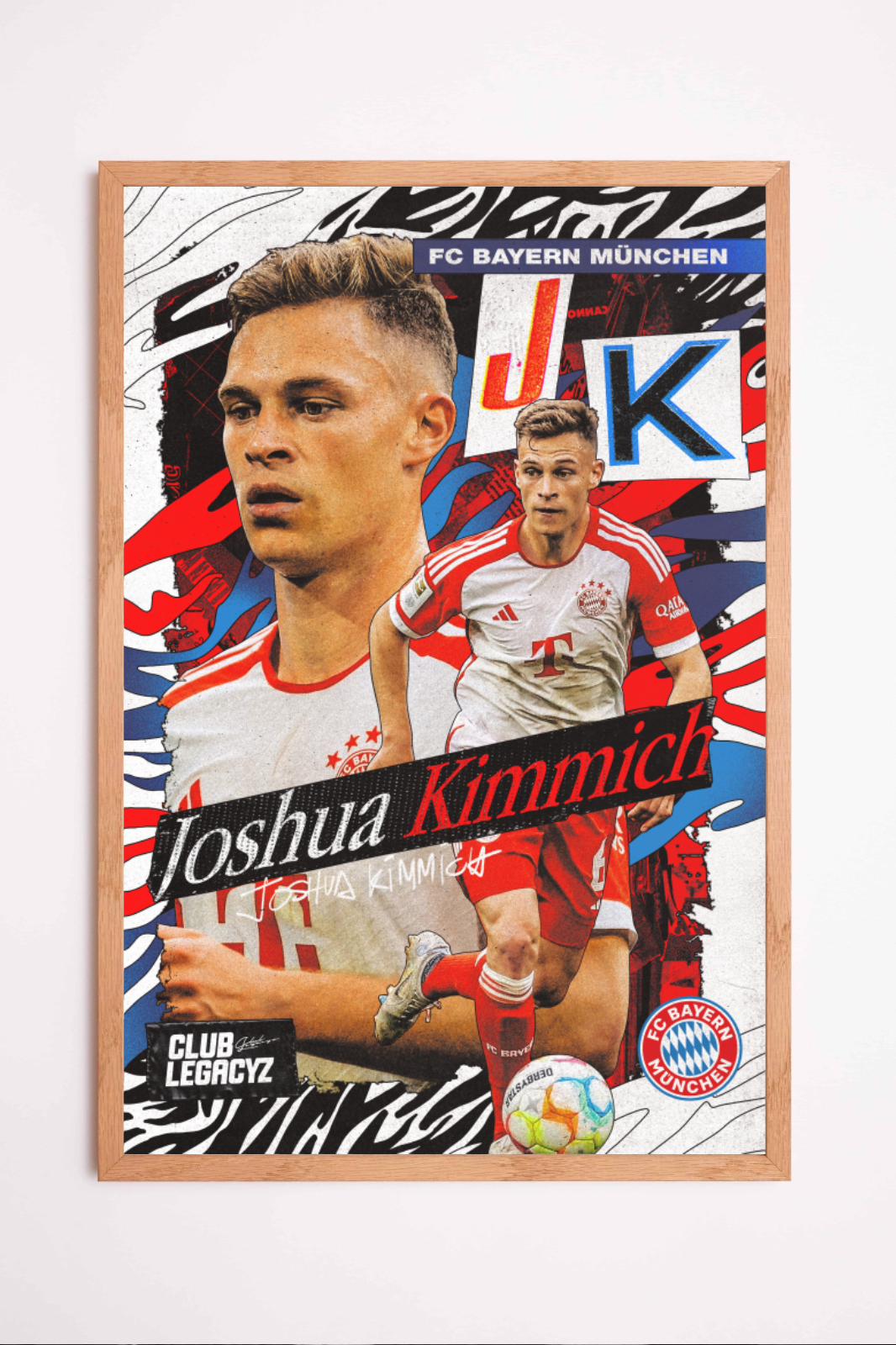 FC Bayern Munich - Póster  Joshua Kimmich 100 ejemplares