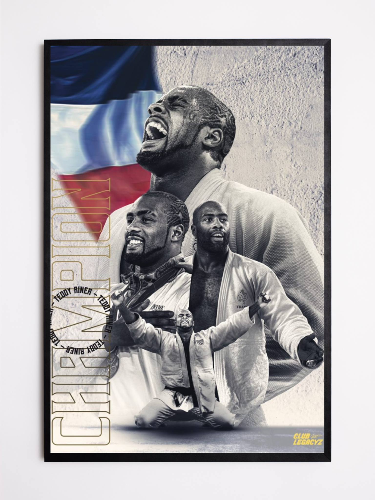 Collection Teddy Riner - Affiche Collector 777 exemplaires