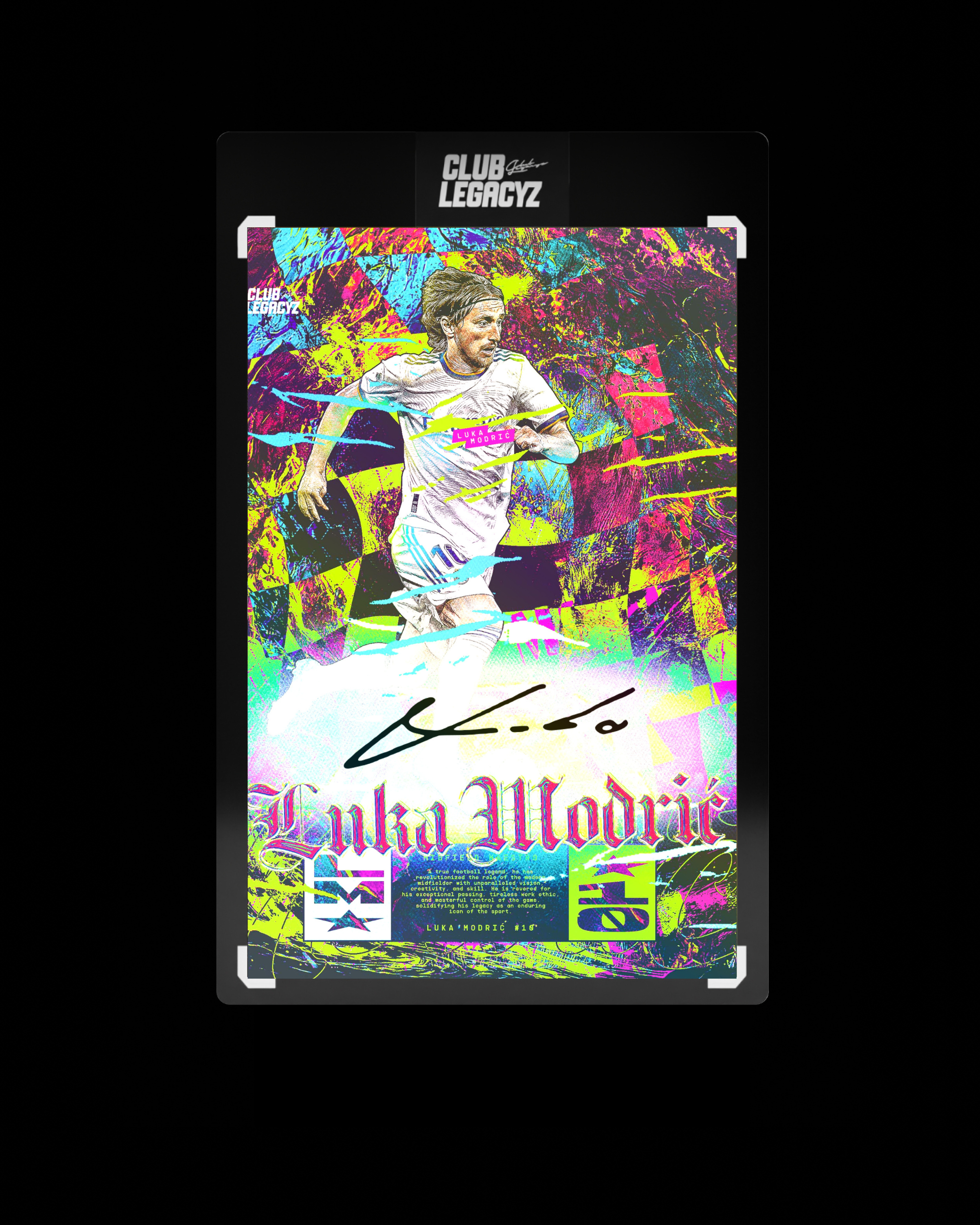 Luka Modrić Collection - Firmado Maestro Icon Mystic Wave edición 10 ejemplares