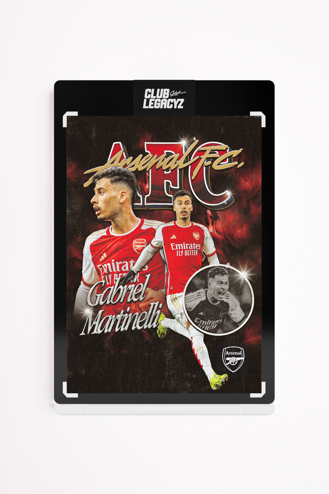 Arsenal FC - Gabriel Martinelli Bootleg Icon limited to 100