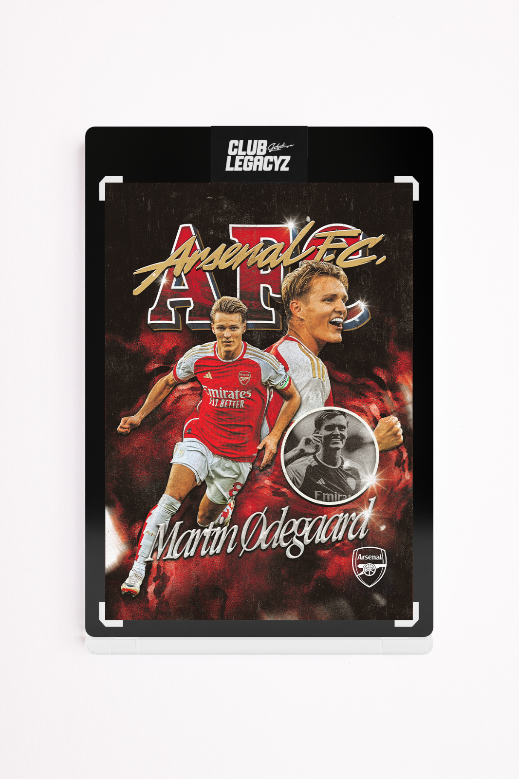 Arsenal FC - Icon Bootleg Martin Ødegaard 100 exemplaires