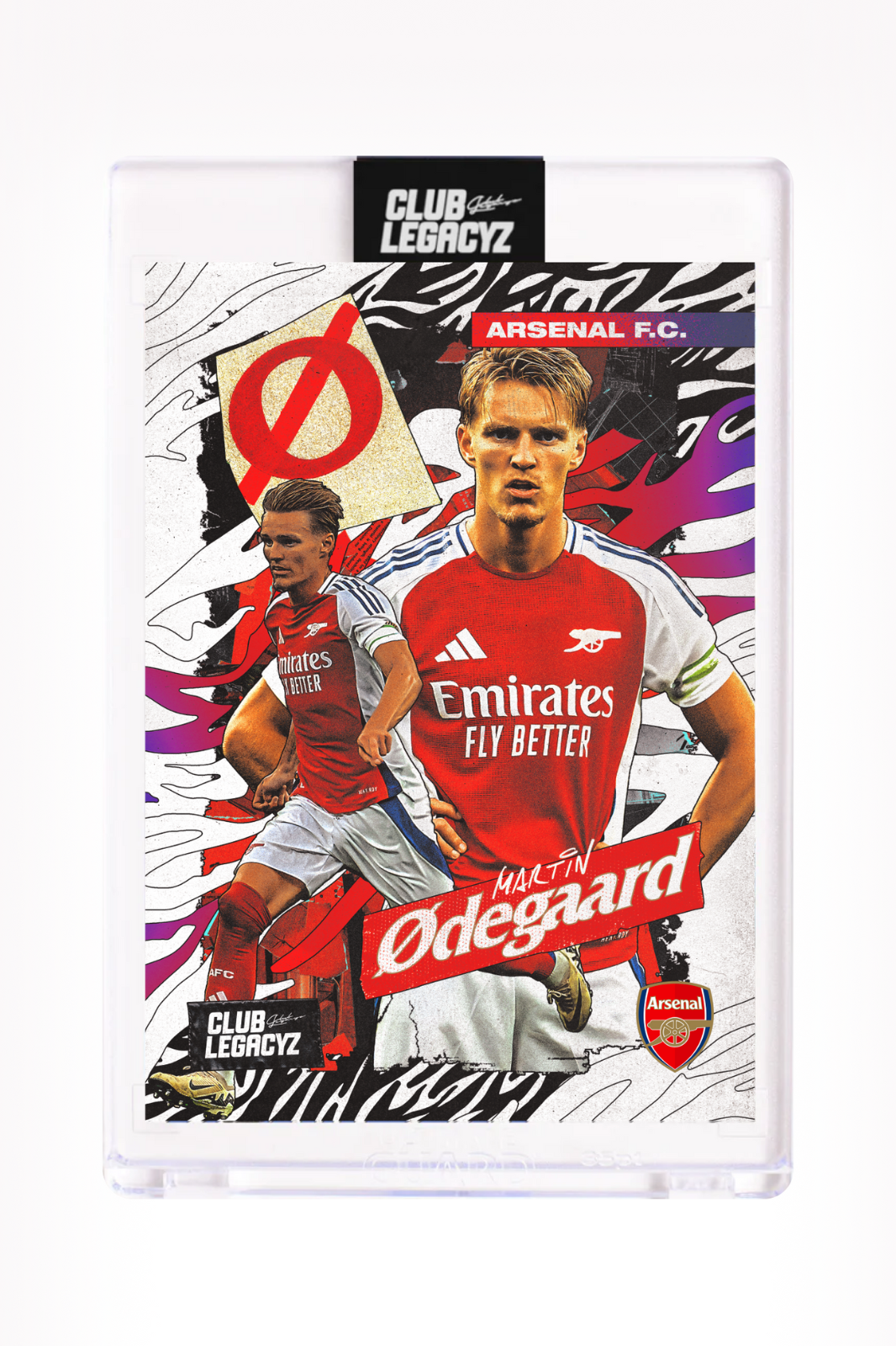 Arsenal FC - Martin Ødegaard Icon limited to 50