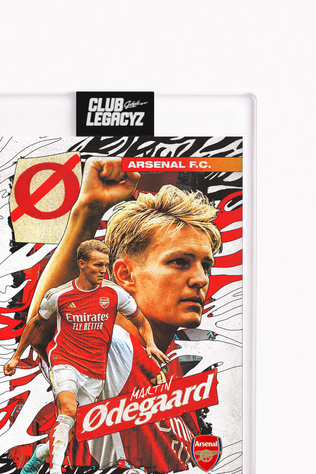 Arsenal FC - Icon Martin Ødegaard 50 ejemplares