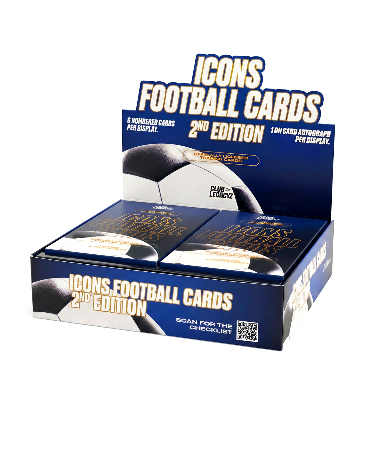 Display Icons Football Cards