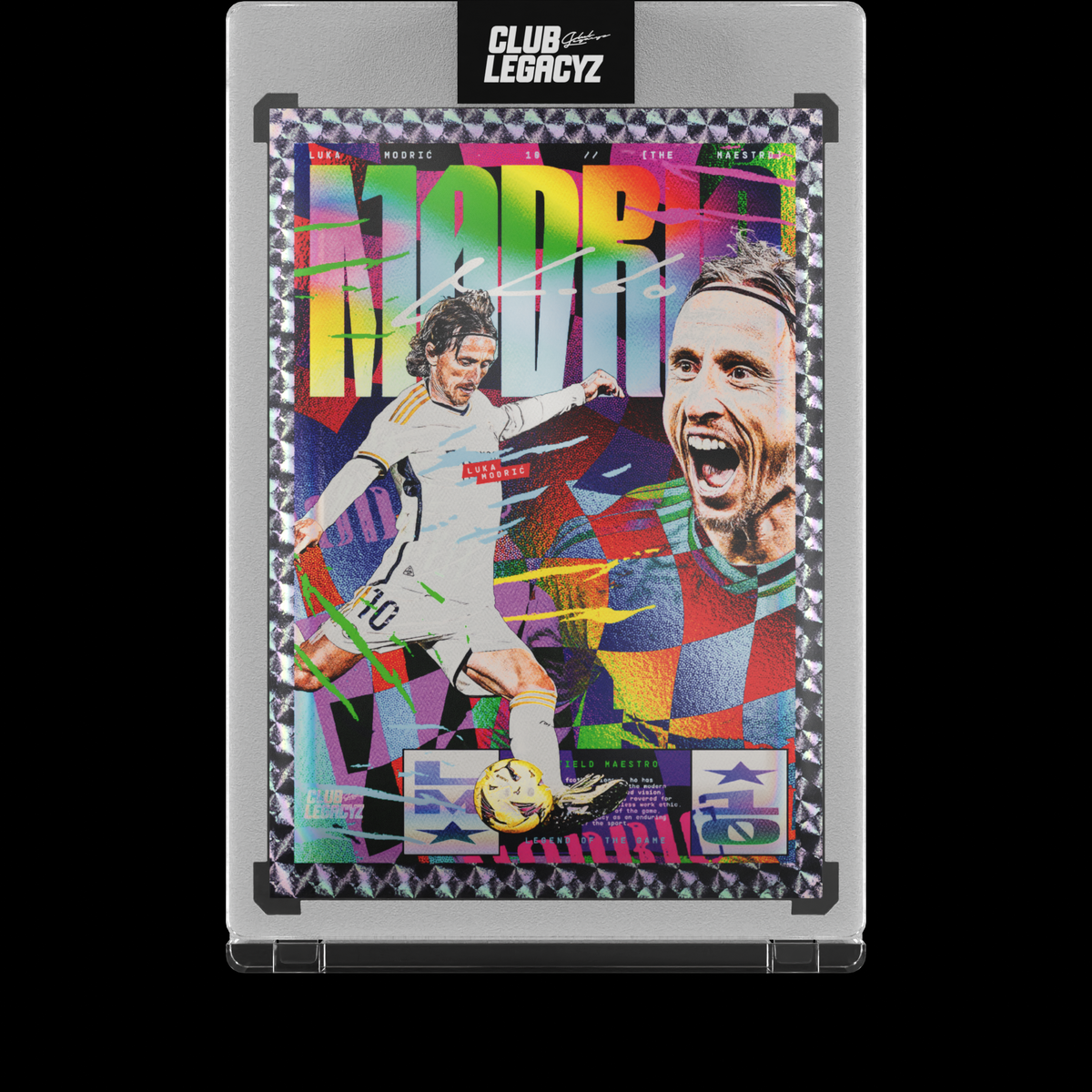 Luka Modrić Collection - Electric Blaze Icon Card limited to 50