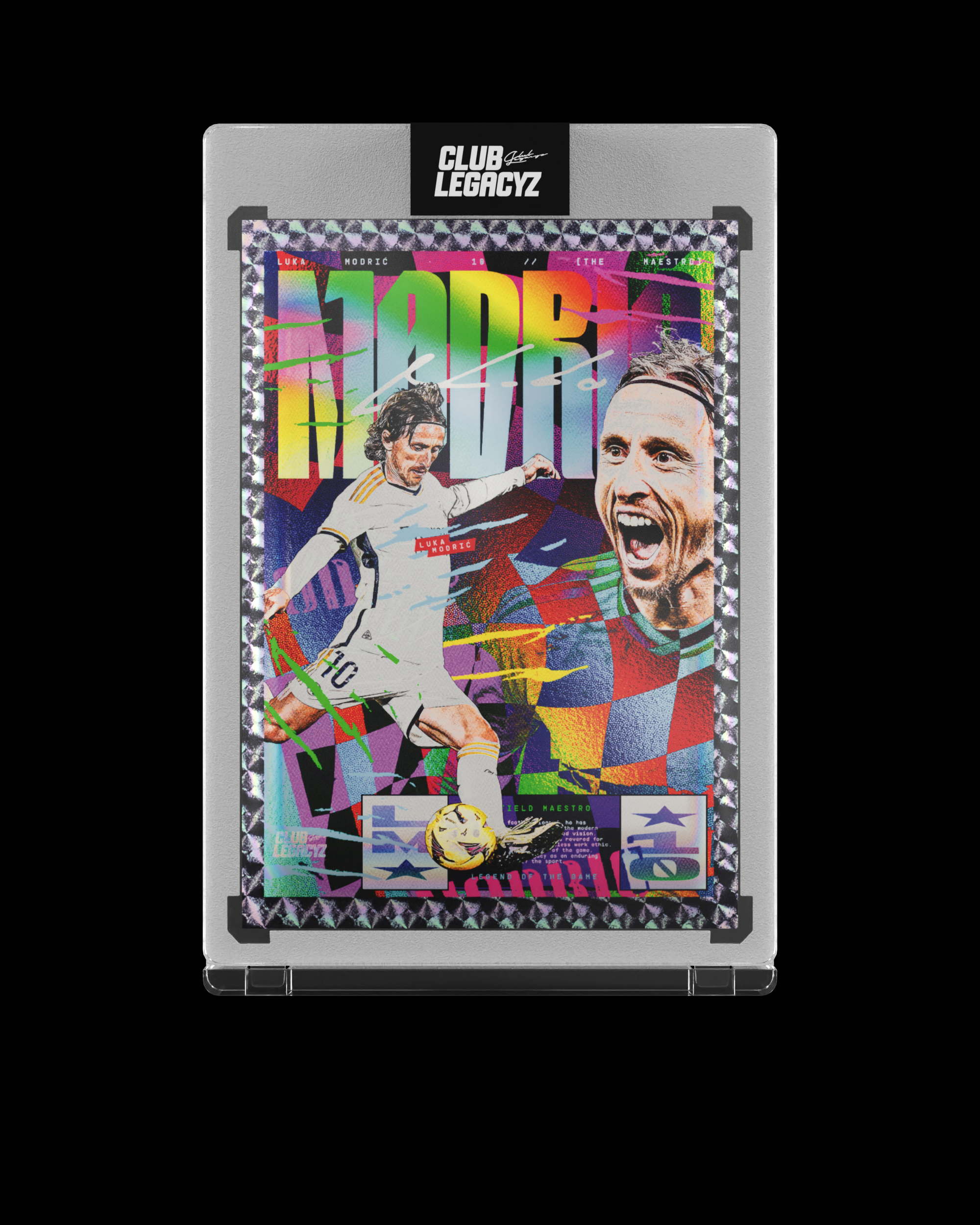 Luka Modrić Collection - Electric Blaze Icon Card limited to 50