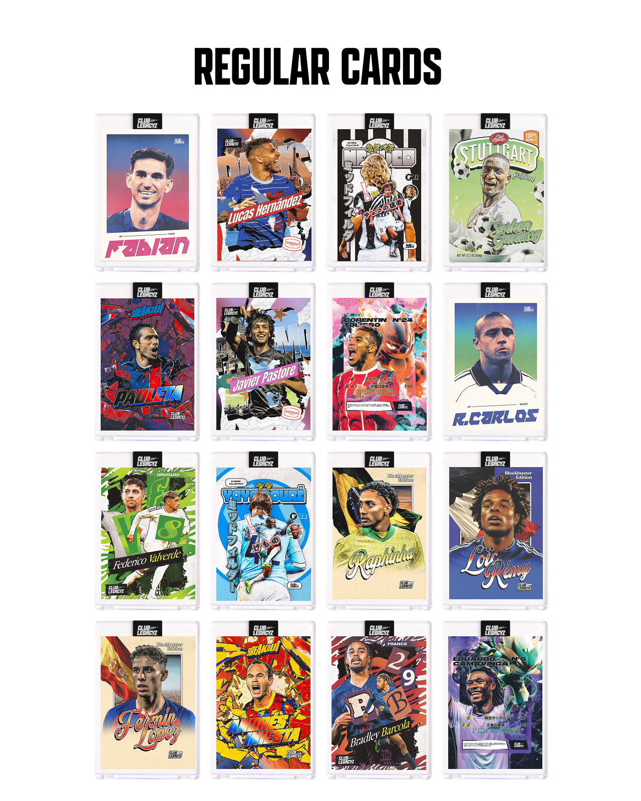 Minibox Icons Football Cards