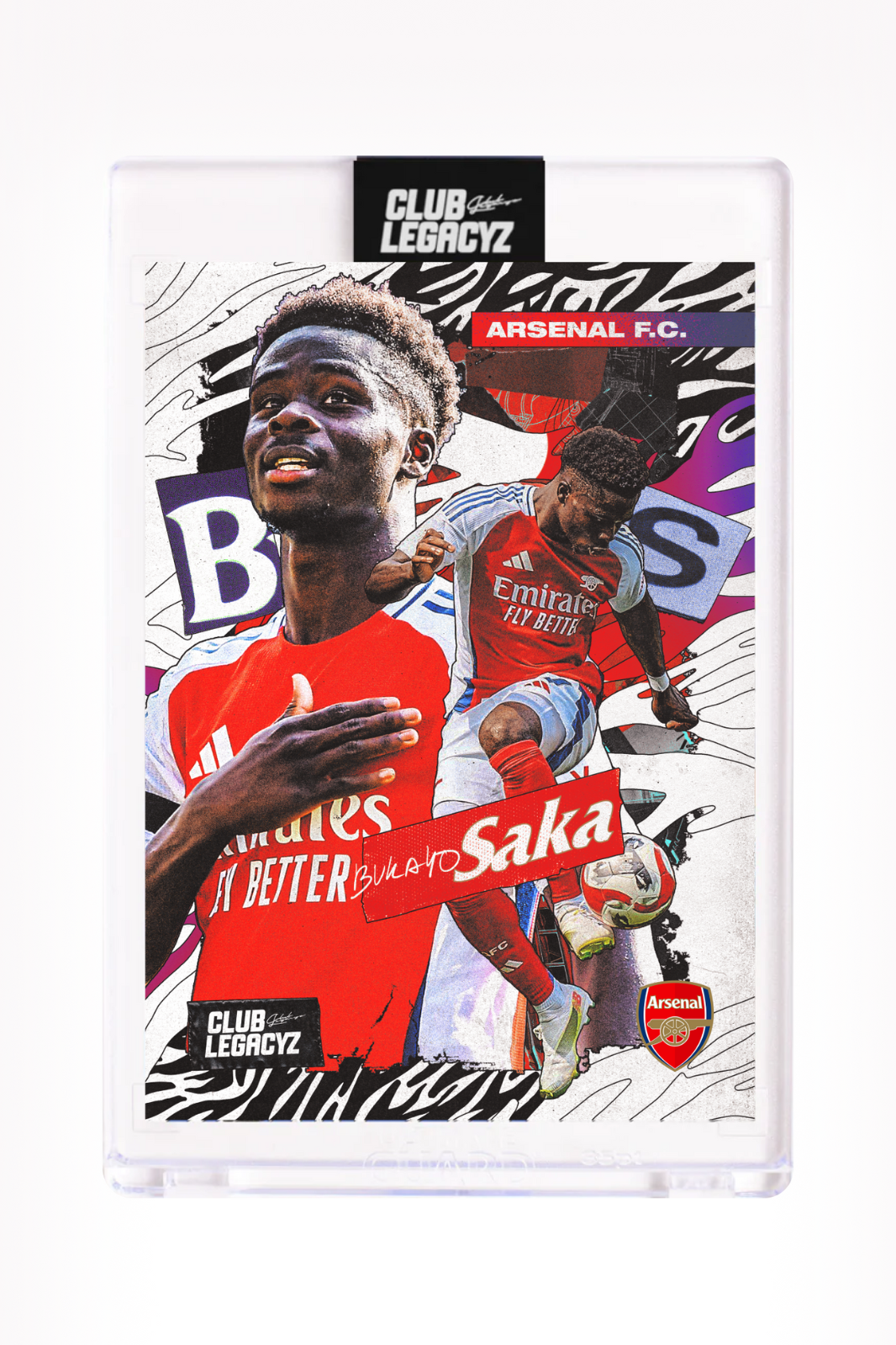 Arsenal FC - Bukayo Saka Icon limited to 50