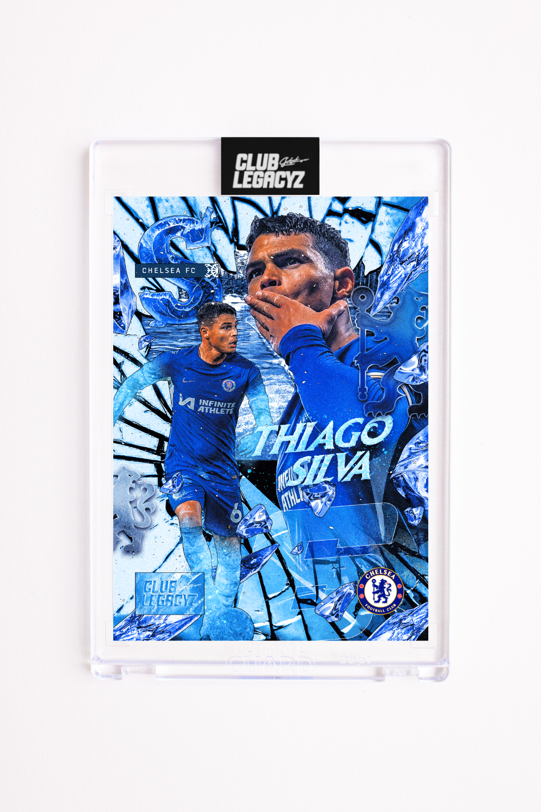 Chelsea FC - Icon Frozen Thiago Silva 100 exemplaires