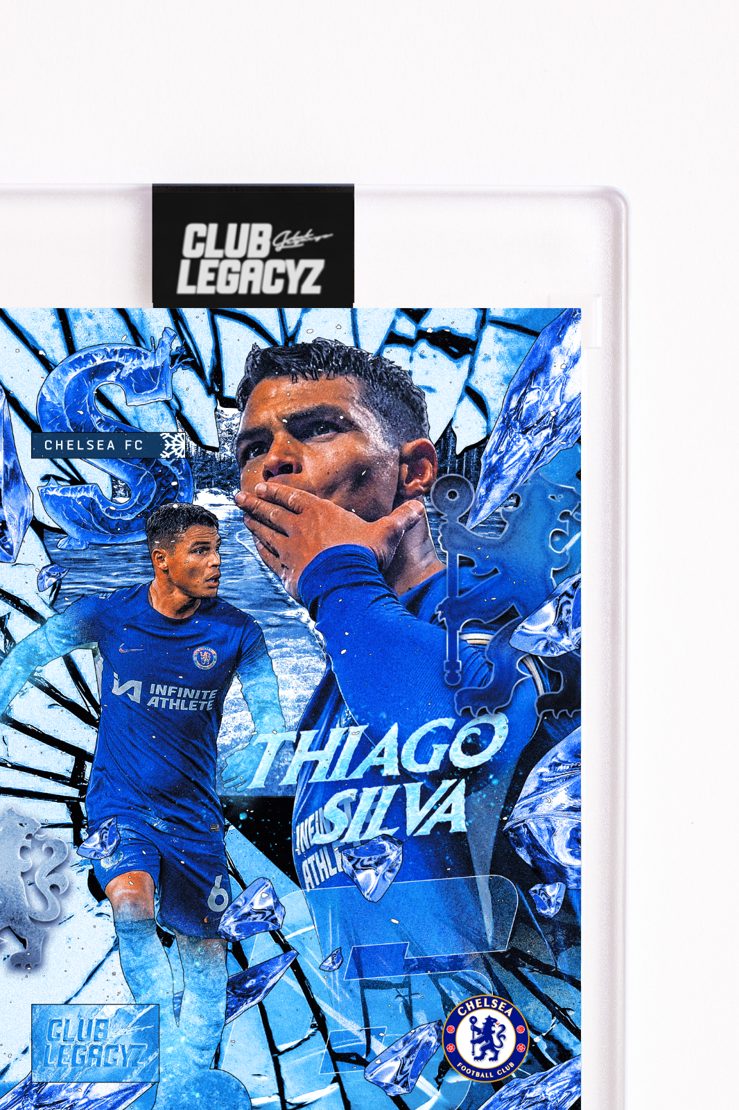 Chelsea FC - Thiago Silva Frozen Icon limited to 100