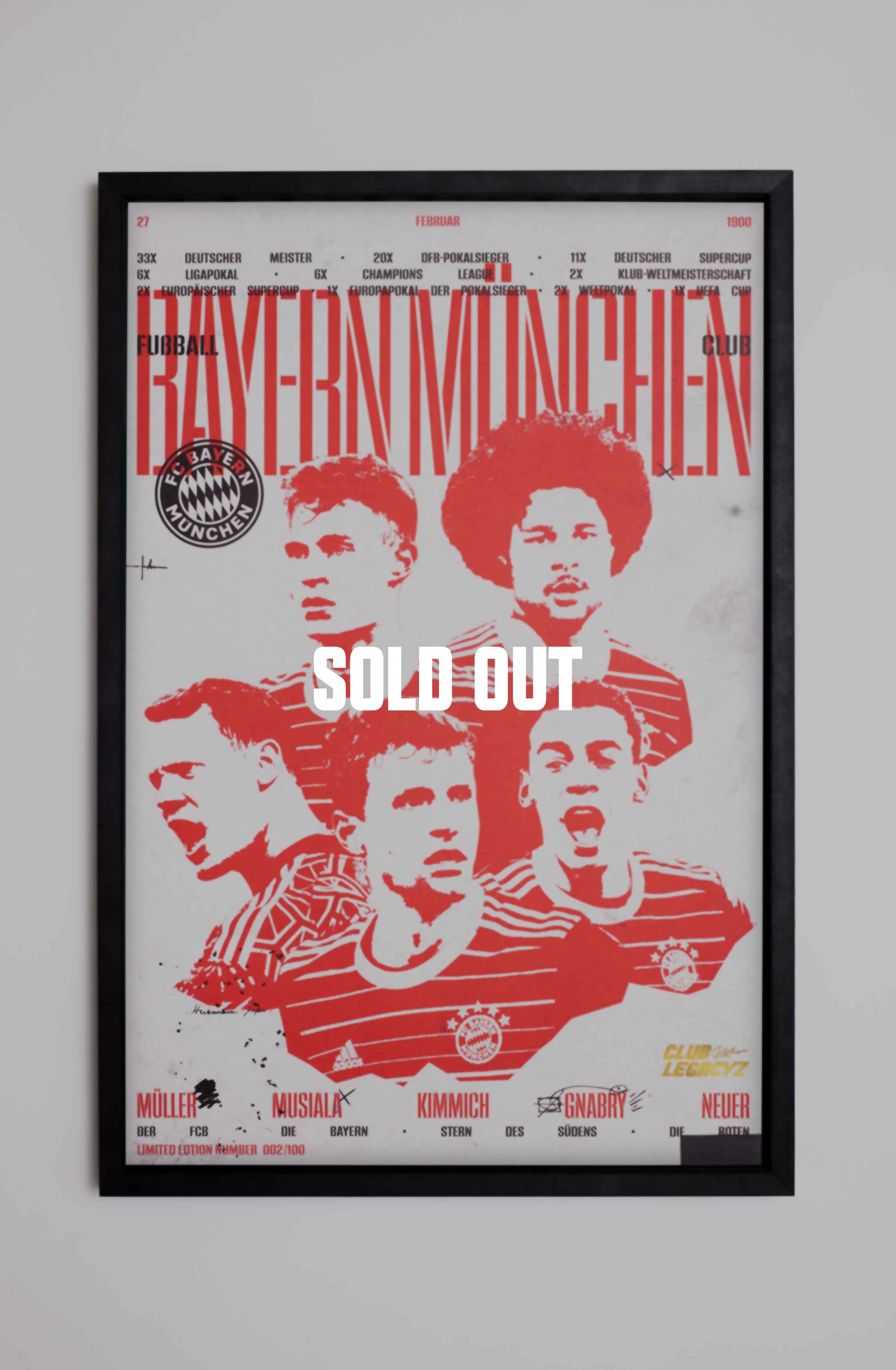 FC Bayern München - Collectible Print