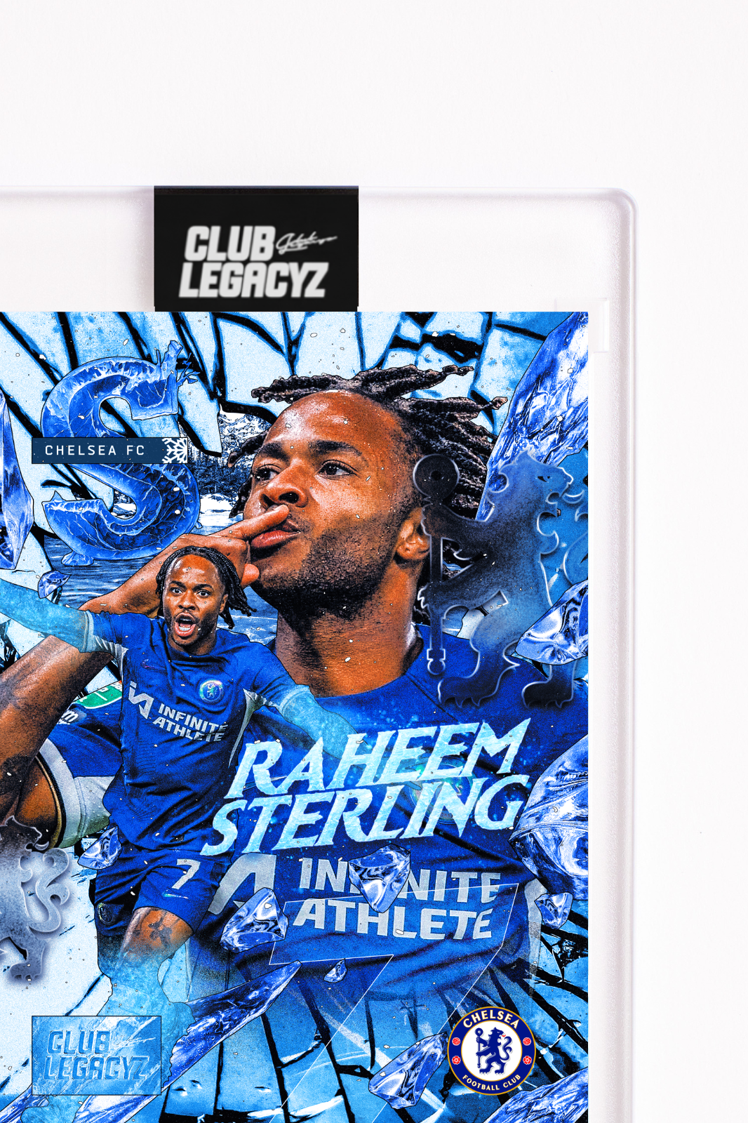 Chelsea FC - Raheem Sterling Frozen Icon limited to 100