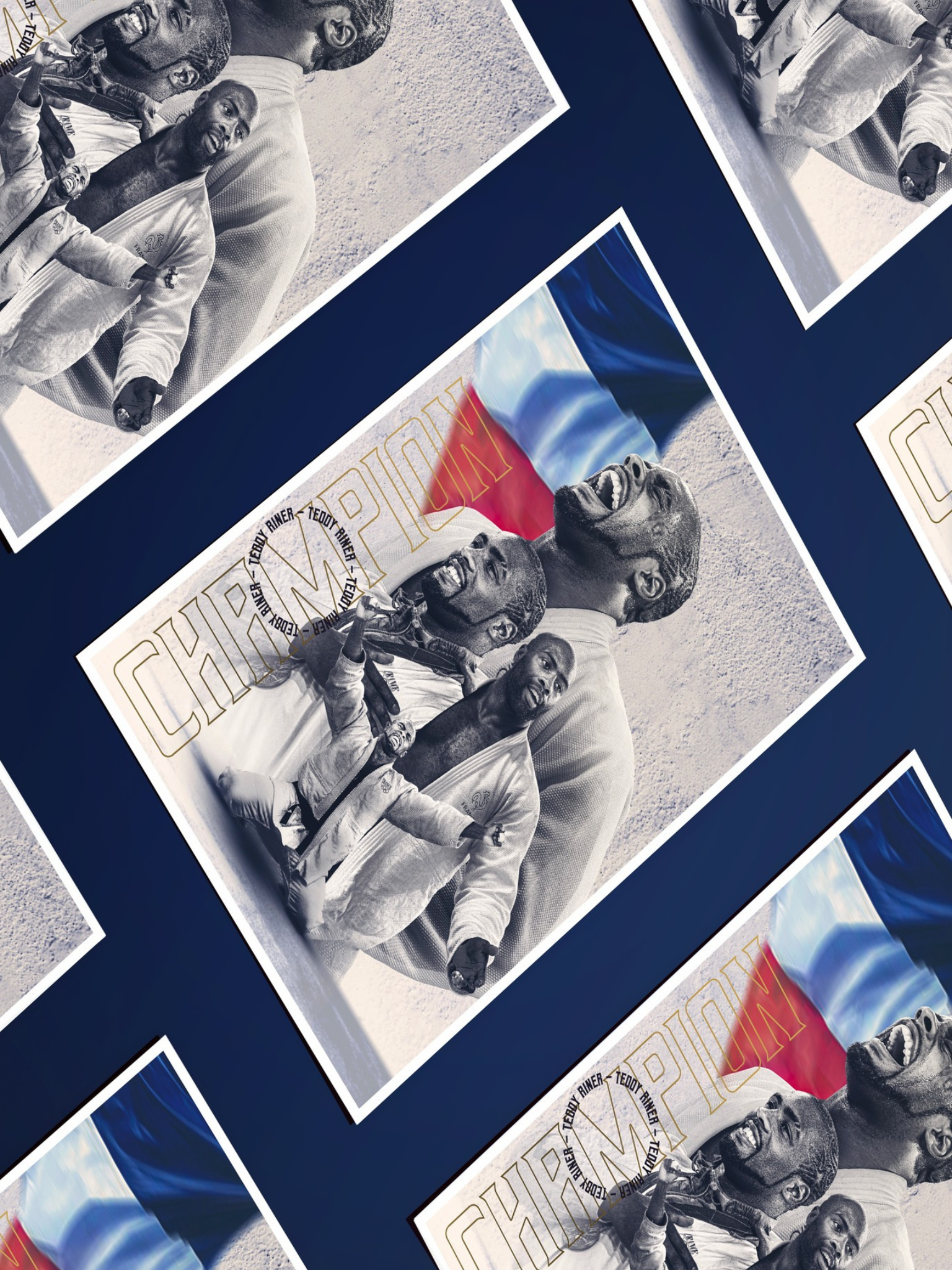 Collection Teddy Riner - Affiche Collector 777 exemplaires