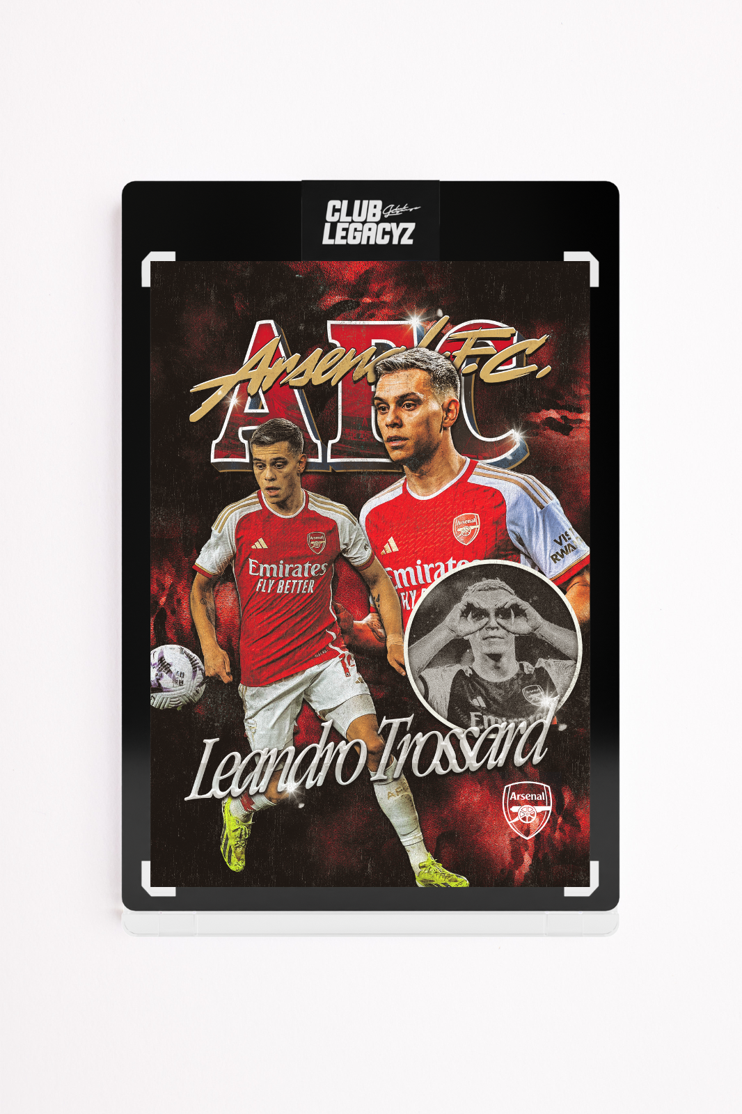Arsenal FC - Icon Bootleg Leandro Trossard 100 exemplaires