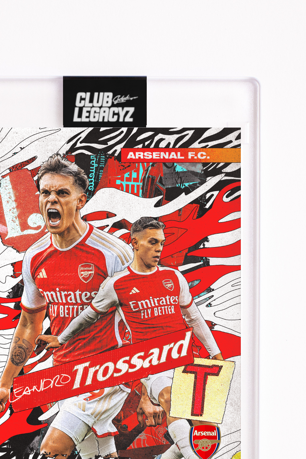 Arsenal FC - Icon Leandro Trossard 50 exemplaires