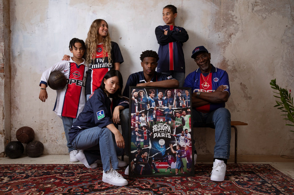 Paris SaintGermain History Made in Paris Fine Art Print